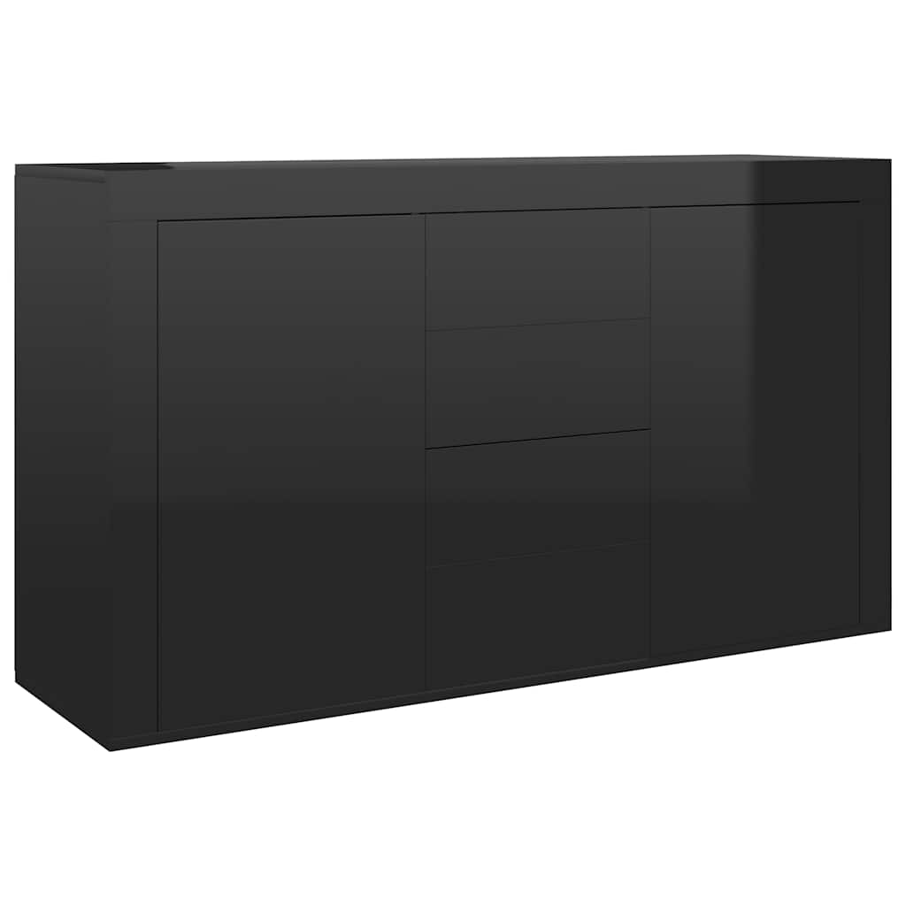 vidaXL Dressoir 120x36x69 cm bewerkt hout wit