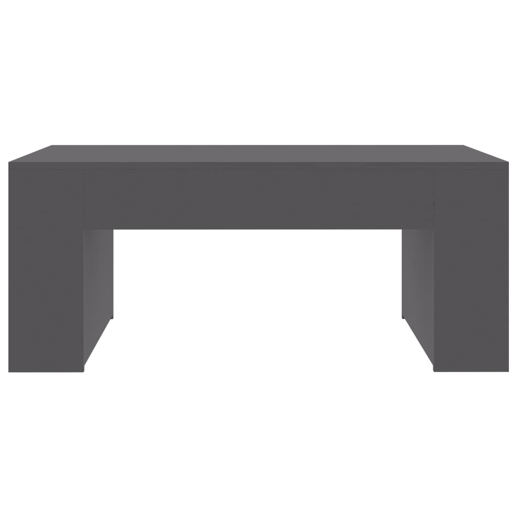 vidaXL Salontafel 100x60x42 cm bewerkt hout wit