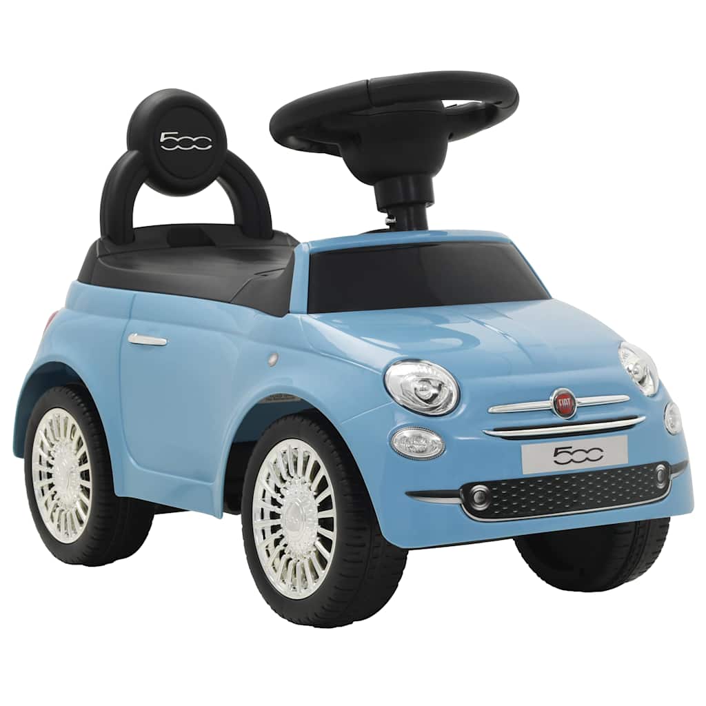 vidaXL Ride-on Car Fiat 500 blue