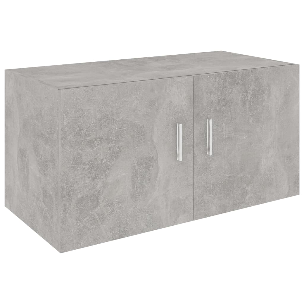 vidaXL Hangkast 80x39x40 cm bewerkt hout wit