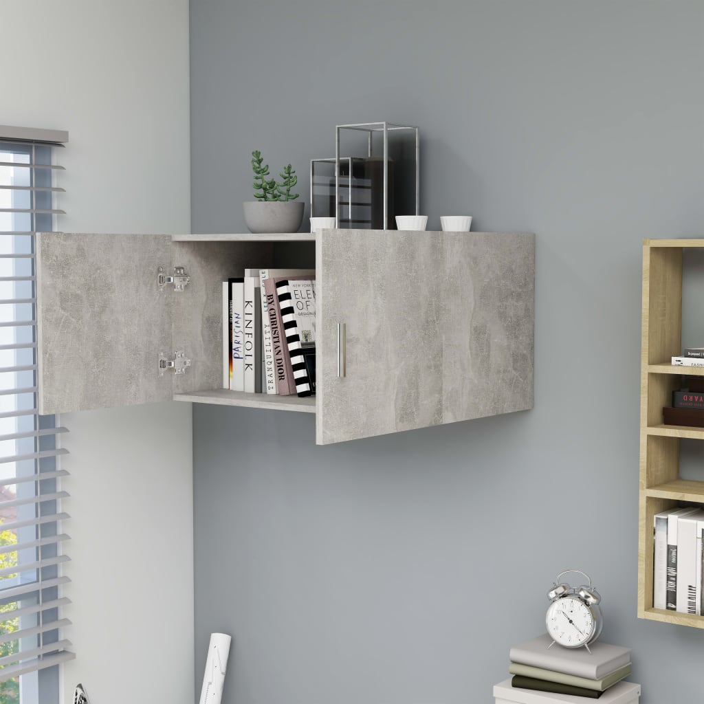 vidaXL Hangkast 80x39x40 cm bewerkt hout wit
