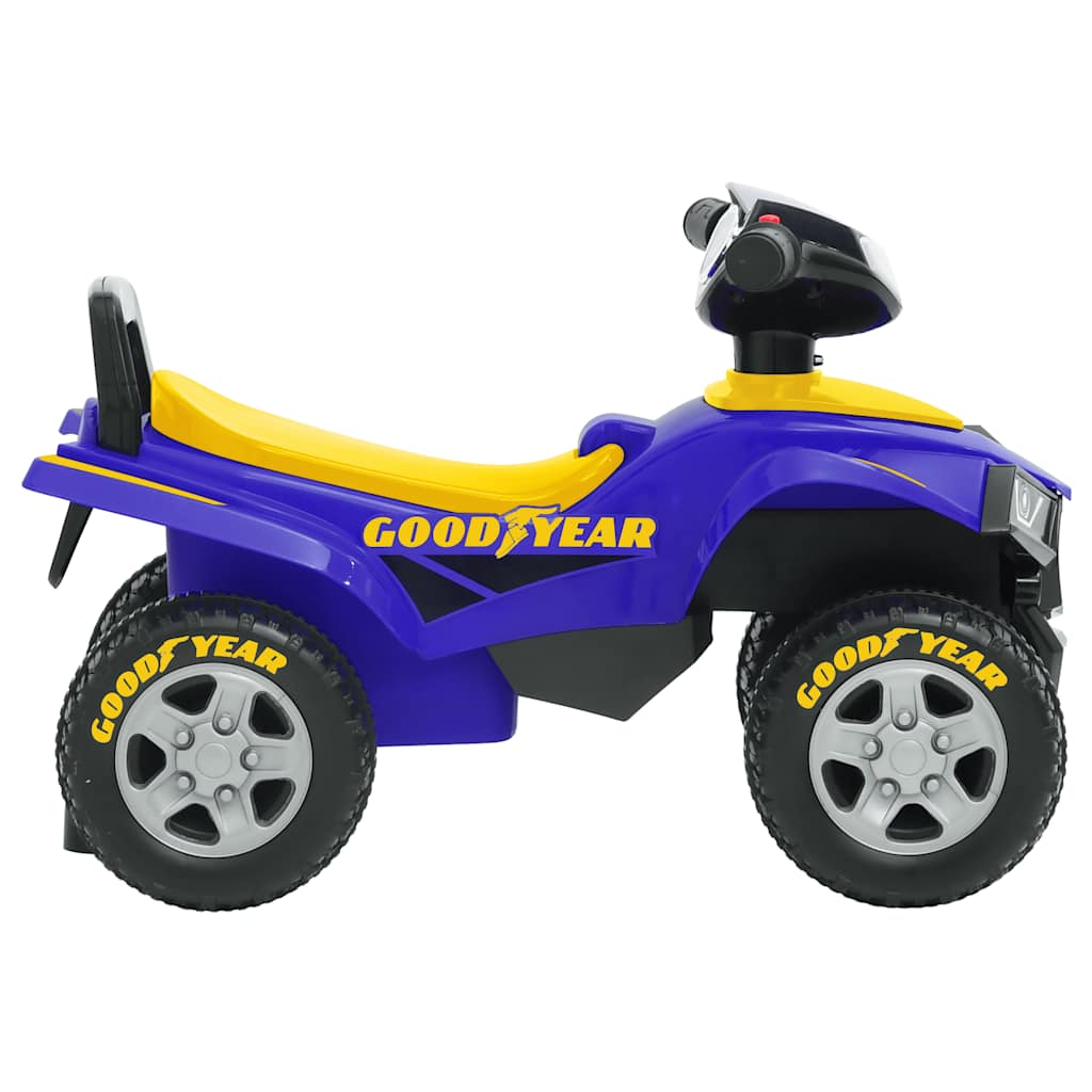 vidaXL Ride-On Toy Quad Goodyear Red