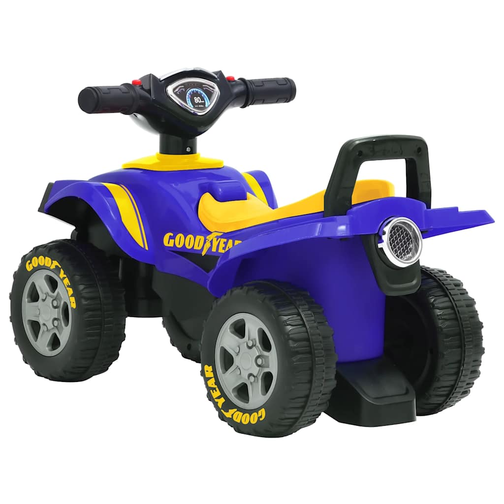 vidaXL Ride-On Toy Quad Goodyear Red