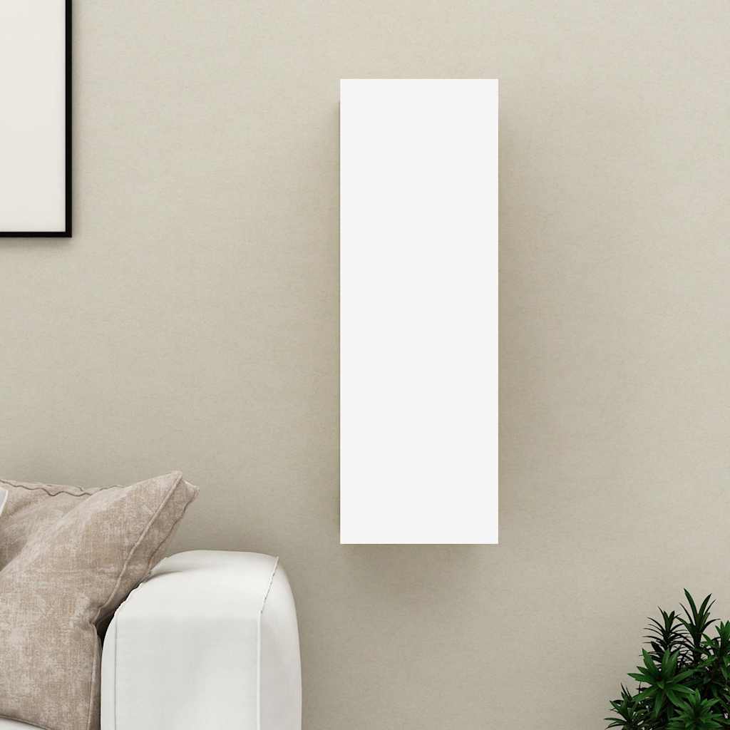 vidaXL Tv-meubel 30,5x30x60 cm bewerkt hout wit