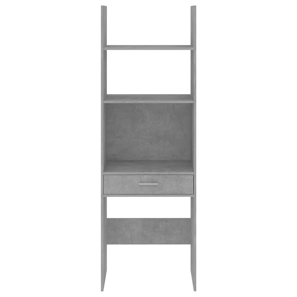 vidaXL Boekenkast 60x35x180 cm bewerkt hout grijs