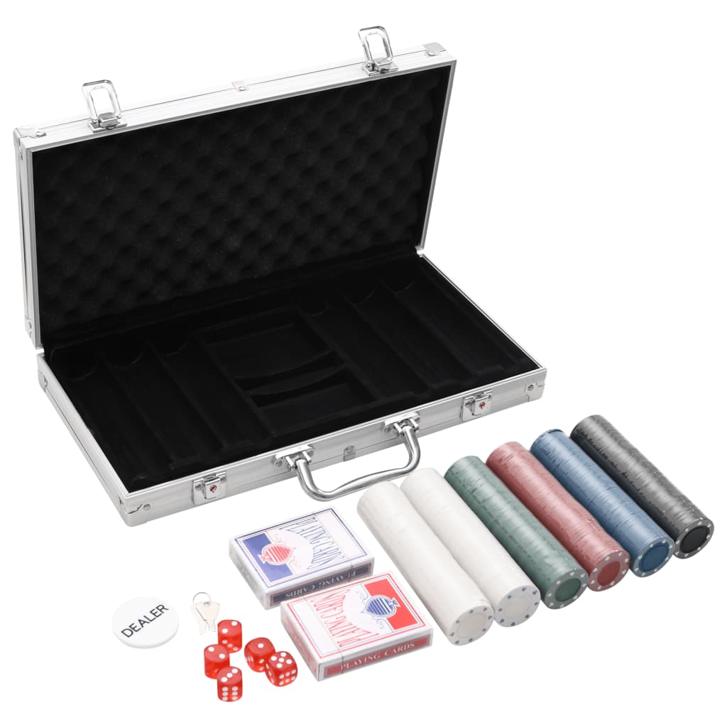 vidaXL 300-piece Poker Set 4 g