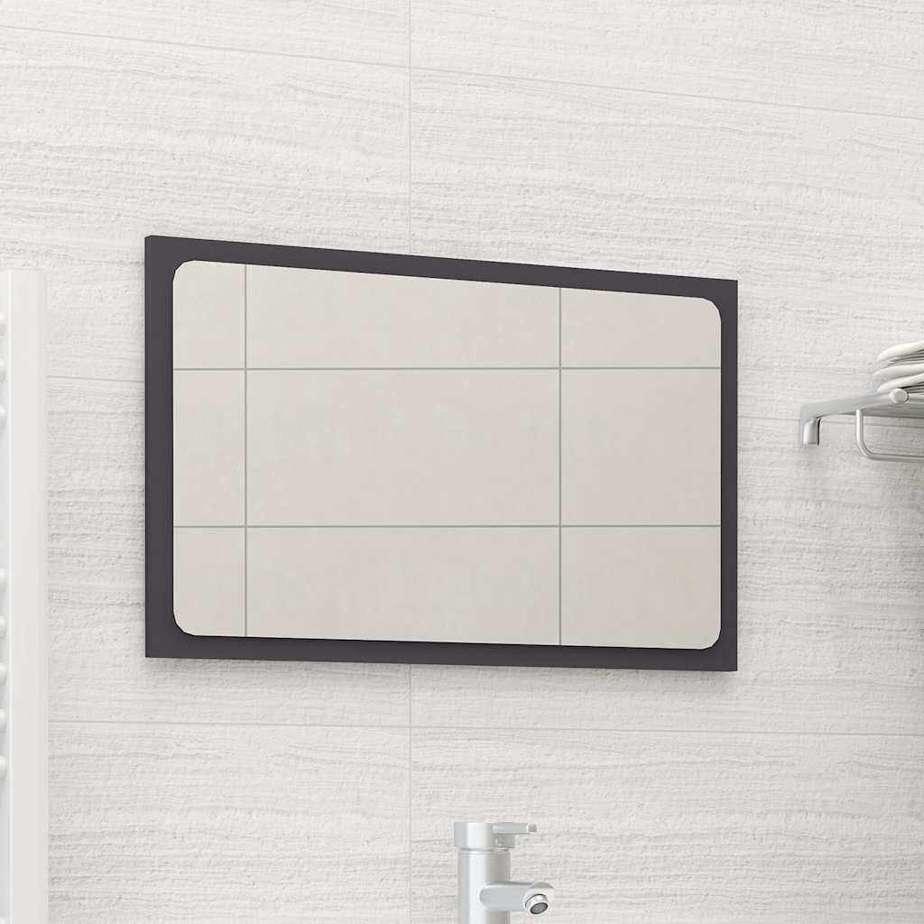vidaXL Badkamerspiegel 40x1,5x37 cm spaanplaat wit