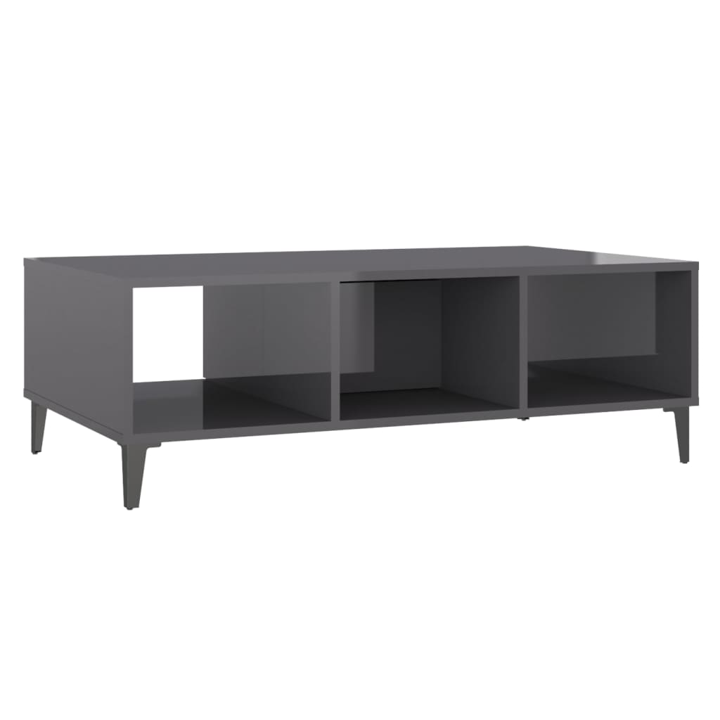 vidaXL Coffee Table 103.5x60x35 cm engineered wood white