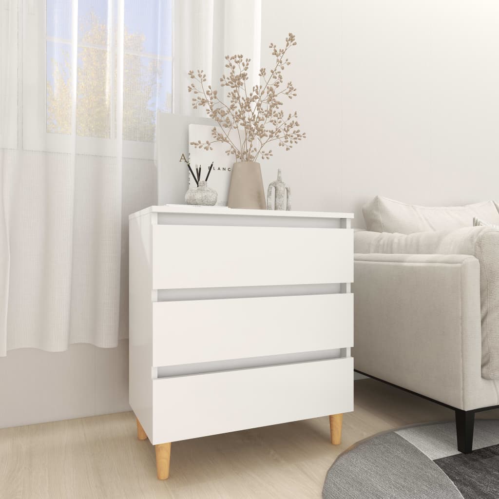 vidaXL Sideboard 60x35x69 cm engineered wood white