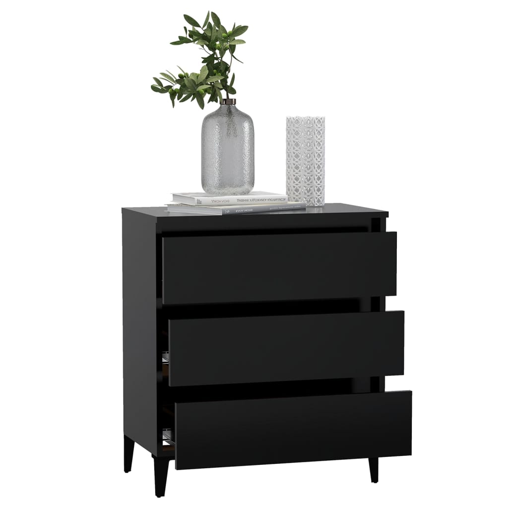 vidaXL Dressoir 60x35x69 cm spaanplaat wit