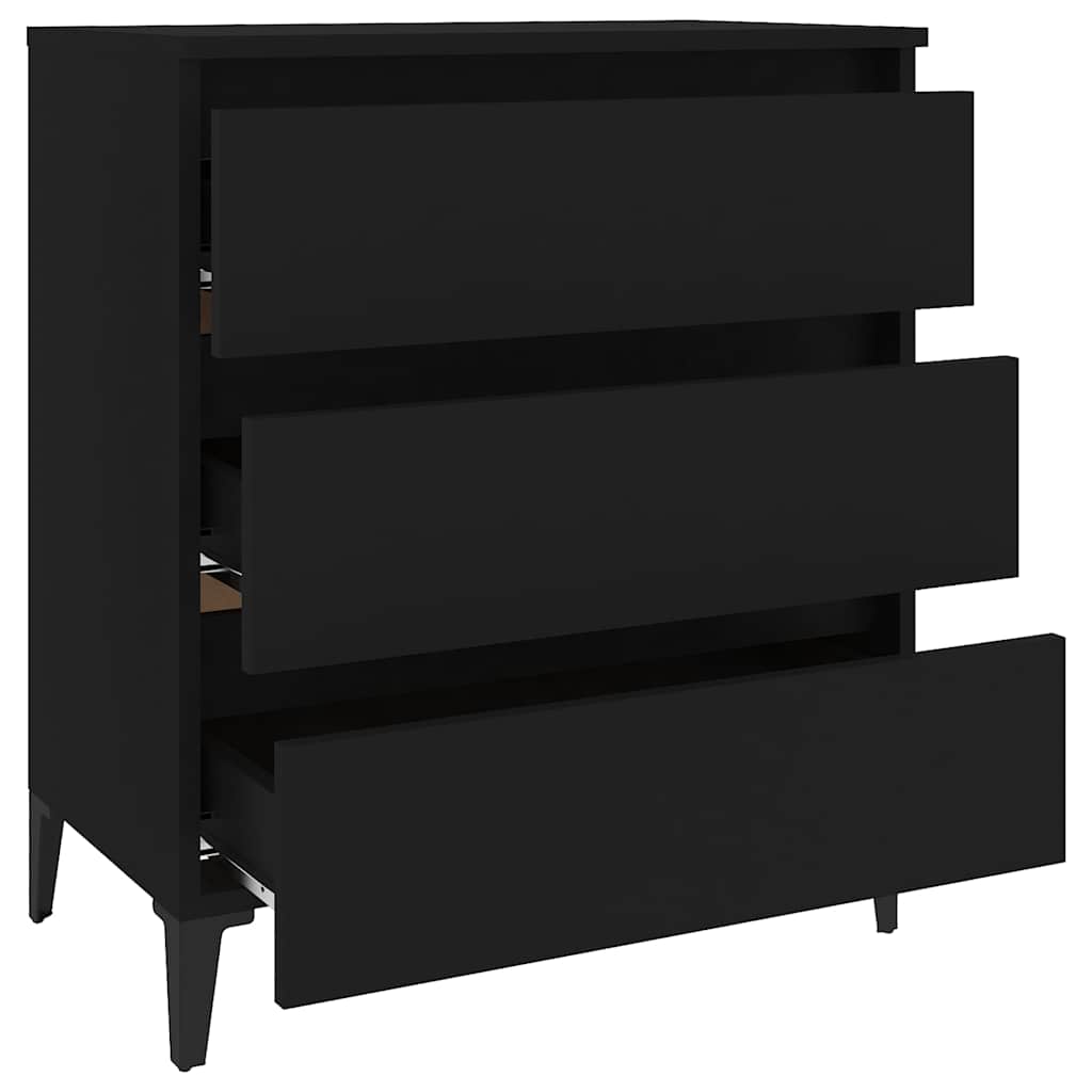 vidaXL Dressoir 60x35x69 cm spaanplaat wit