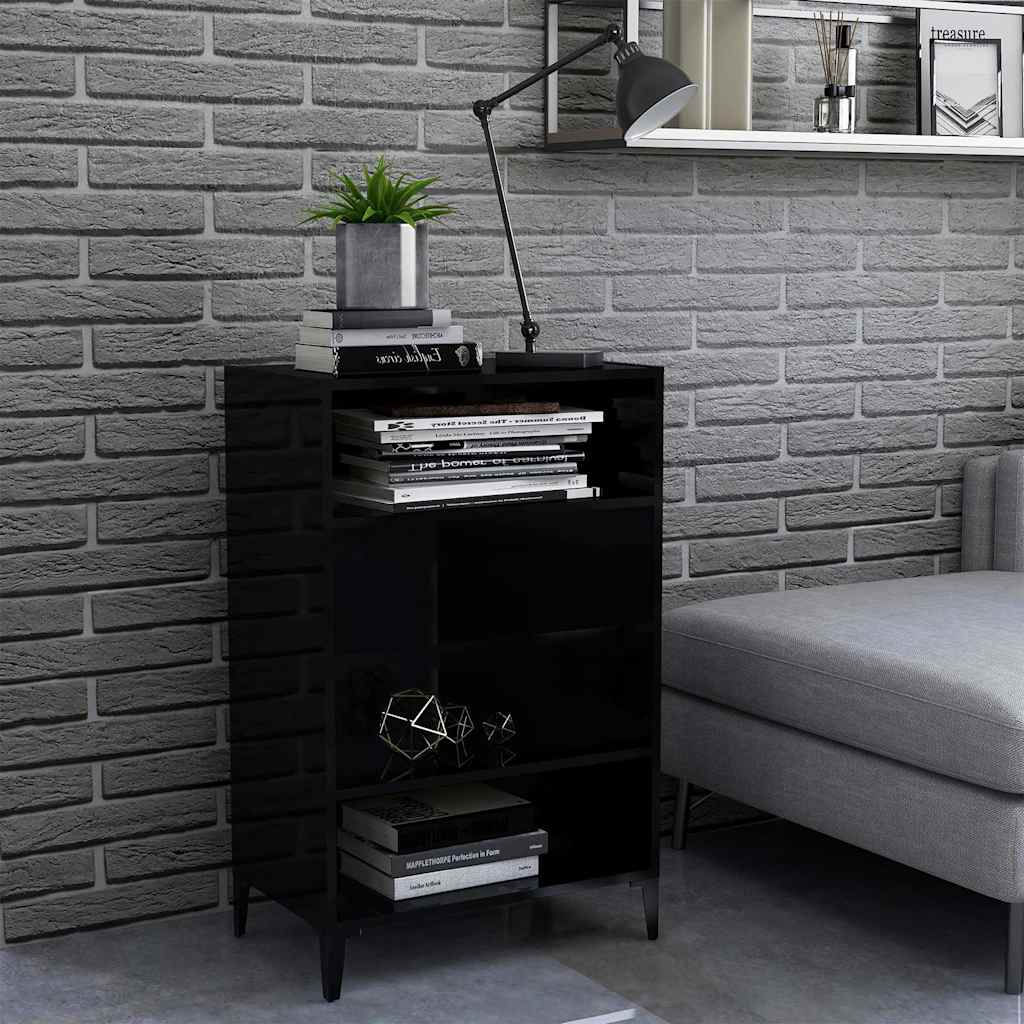 vidaXL Dressoir 57x35x90 cm bewerkt hout wit