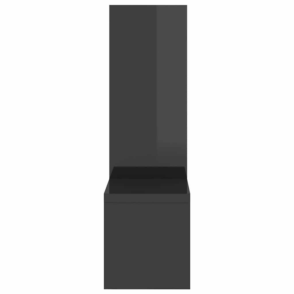 vidaXL Wandschappen 2 st 50x15x50 cm bewerkt hout wit