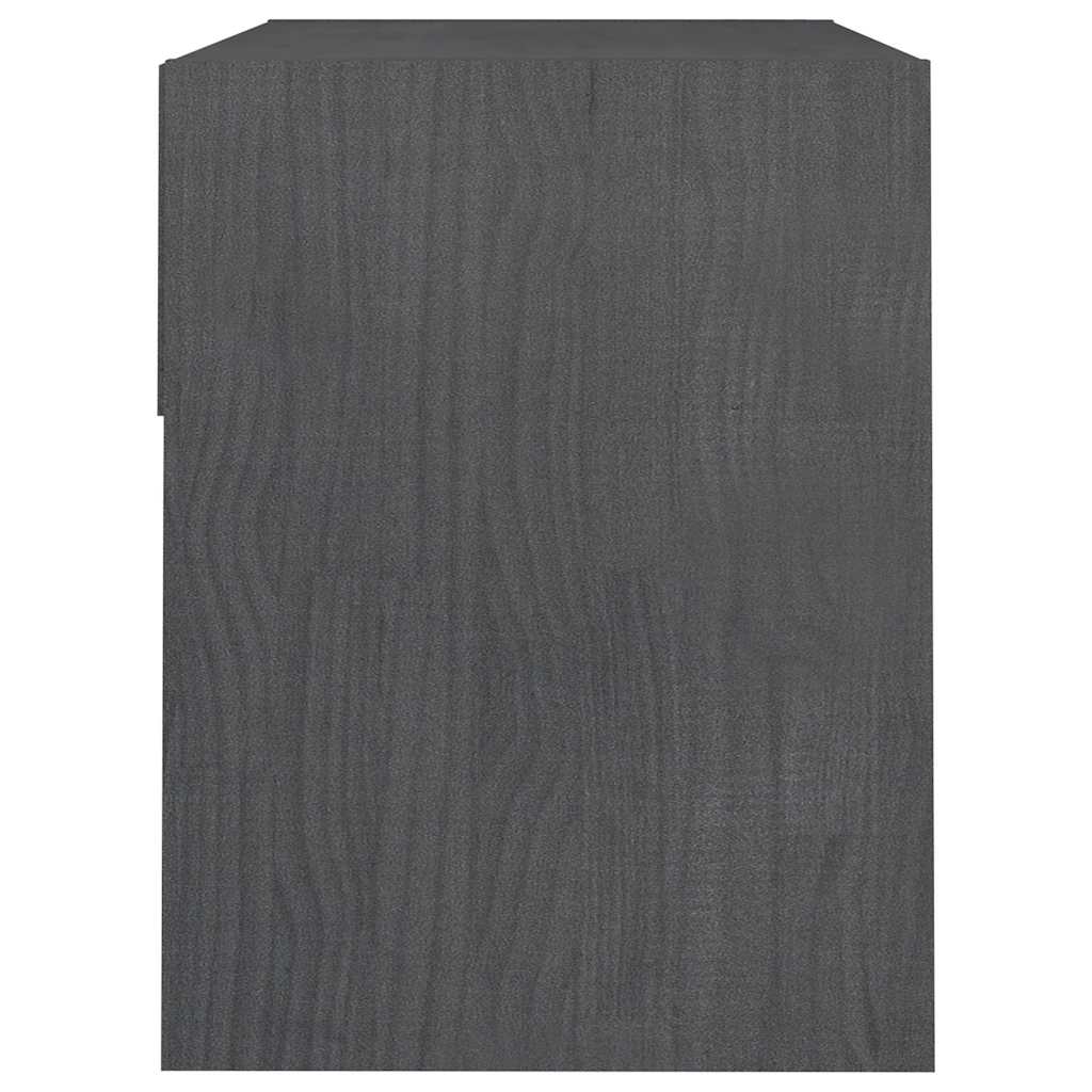 vidaXL Nachtkastje 40x31x40 cm massief grenenhout