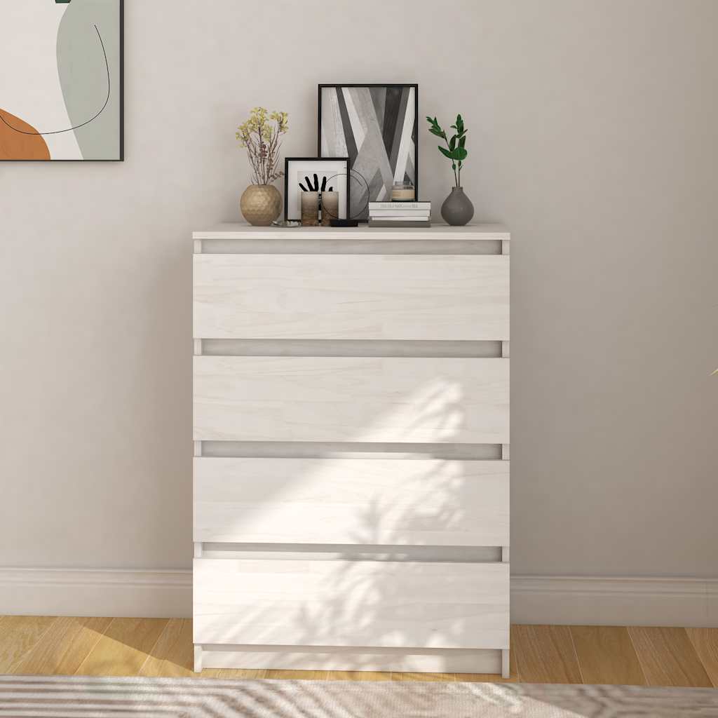 vidaXL Sideboard 60x36x84 cm Solid Pinewood