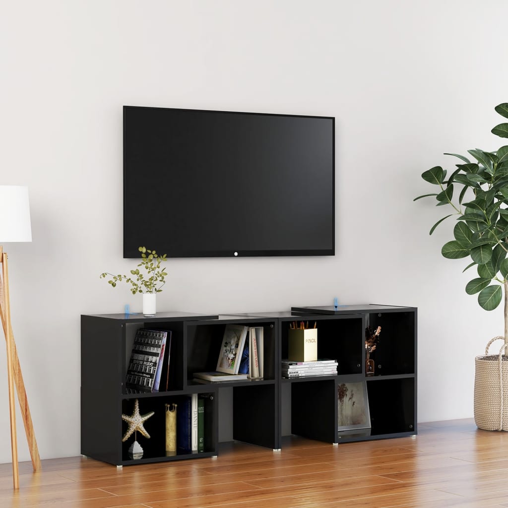 vidaXL TV cabinet 104x30x52 cm engineered wood white