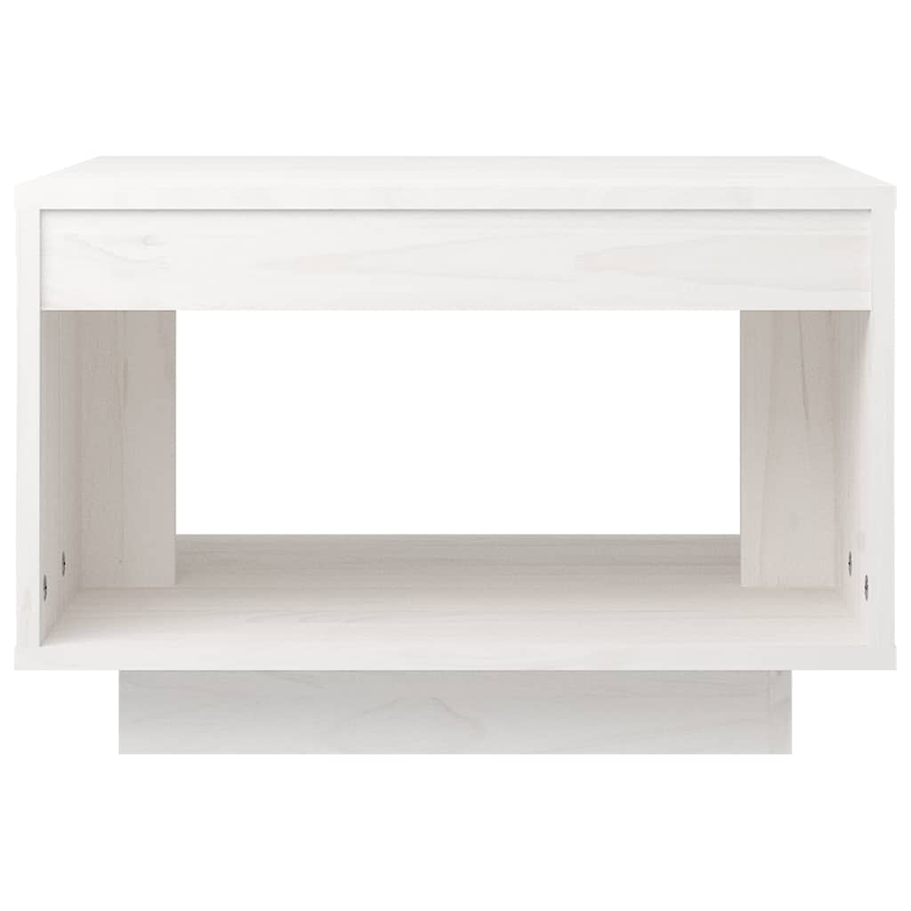 vidaXL Salontafel 50x50x33,5 cm massief grenenhout