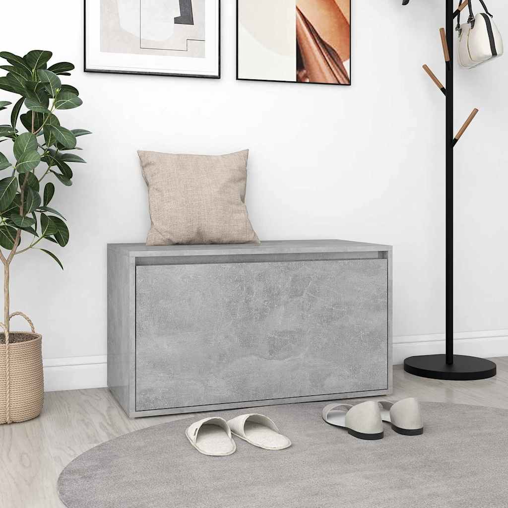 vidaXL Hallway Bench 80x40x45 cm Engineered Wood White