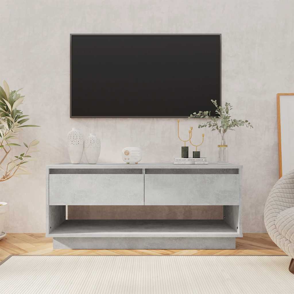 vidaXL Tv-meubel 102x41x44 cm bewerkt hout wit