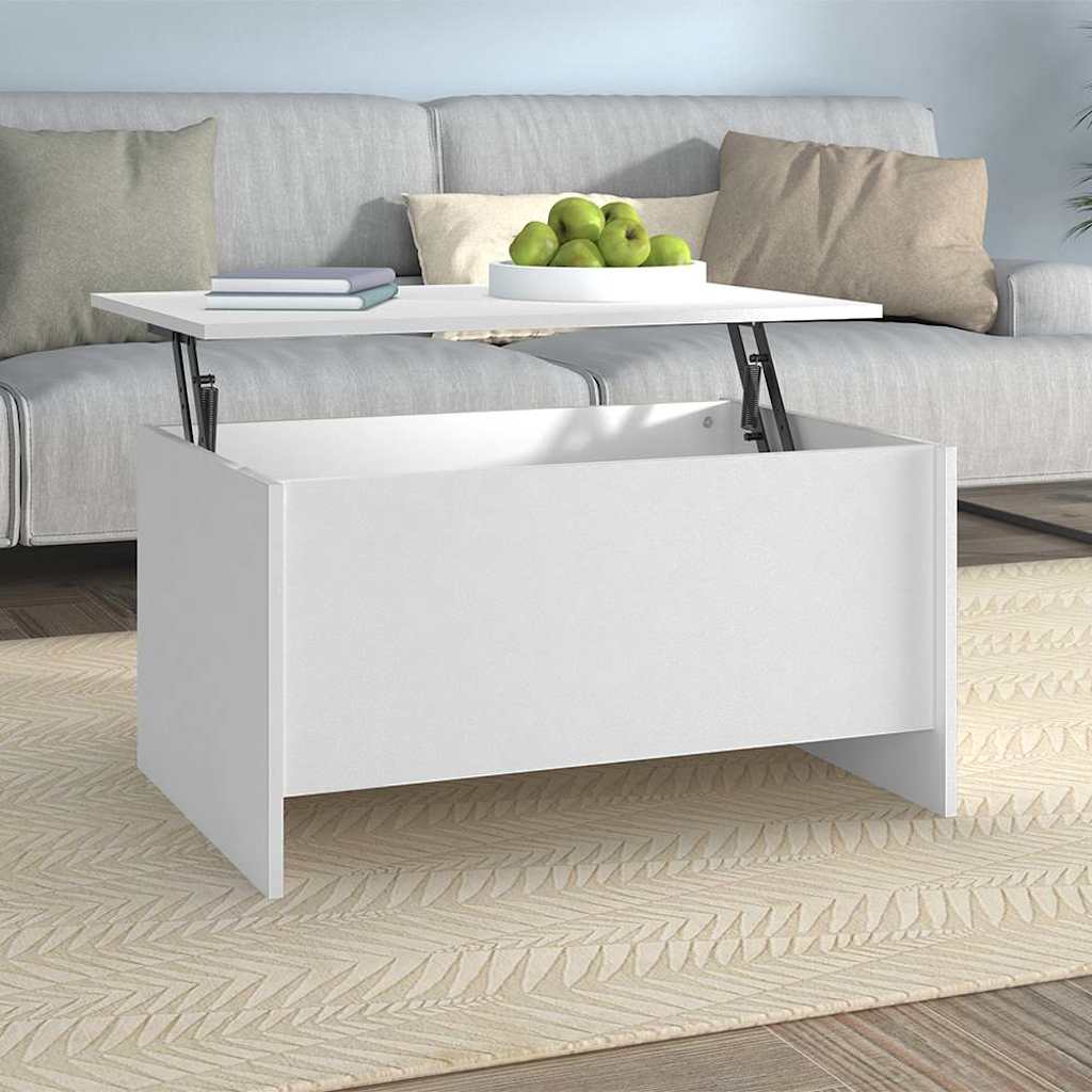vidaXL Salontafel 102x55,5x52,5 cm bewerkt hout wit