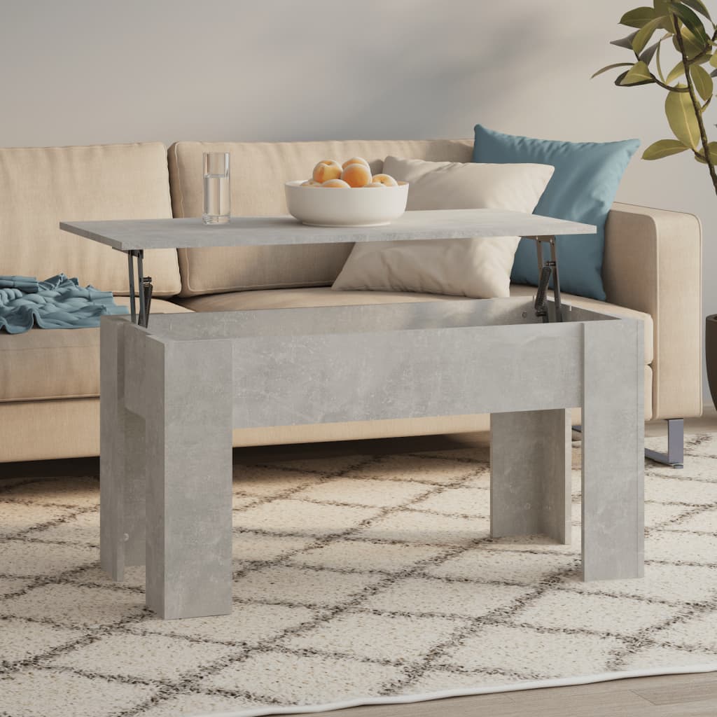 vidaXL Salontafel 101x49x52 cm bewerkt hout wit