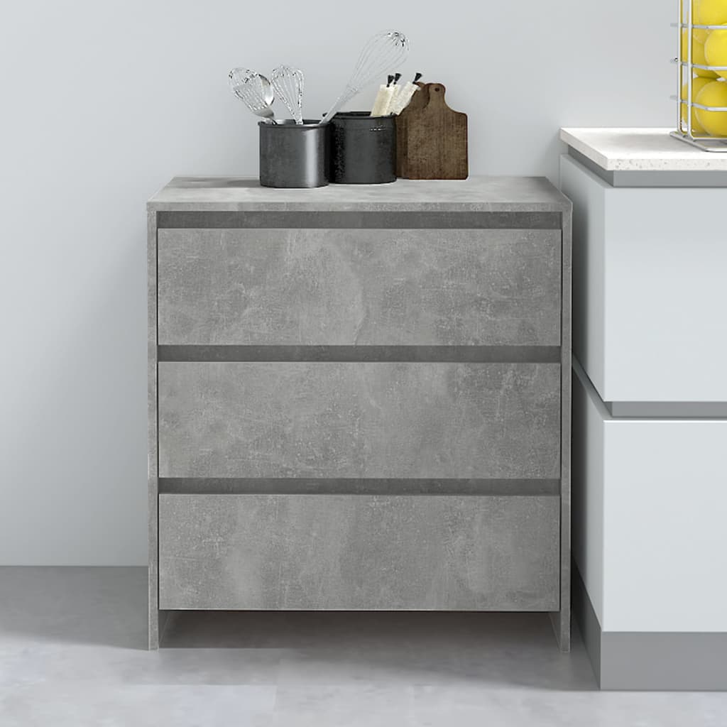 vidaXL Sideboard 70x41x75 cm engineered wood white
