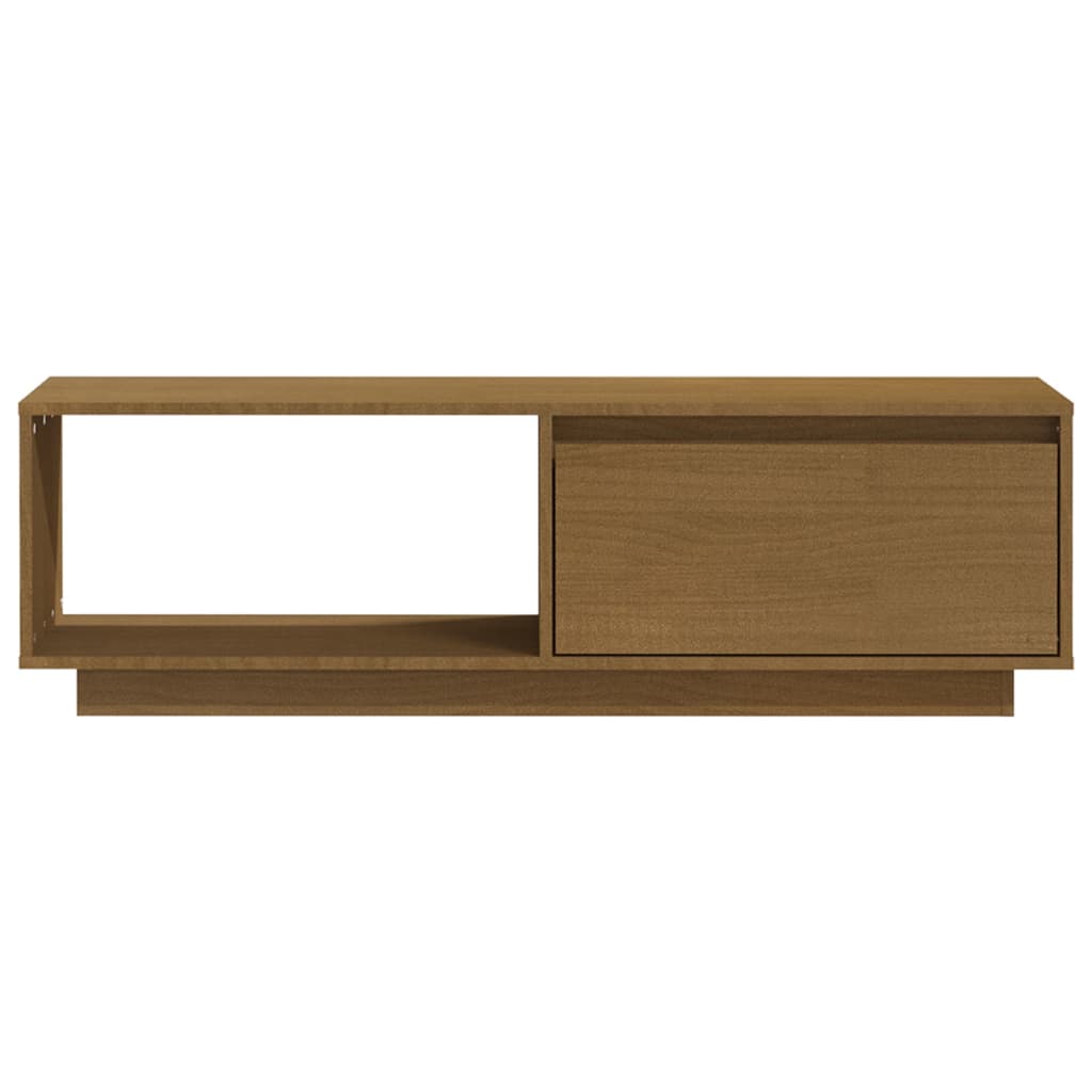 vidaXL Tv-meubel 110x30x33,5 cm massief grenenhout