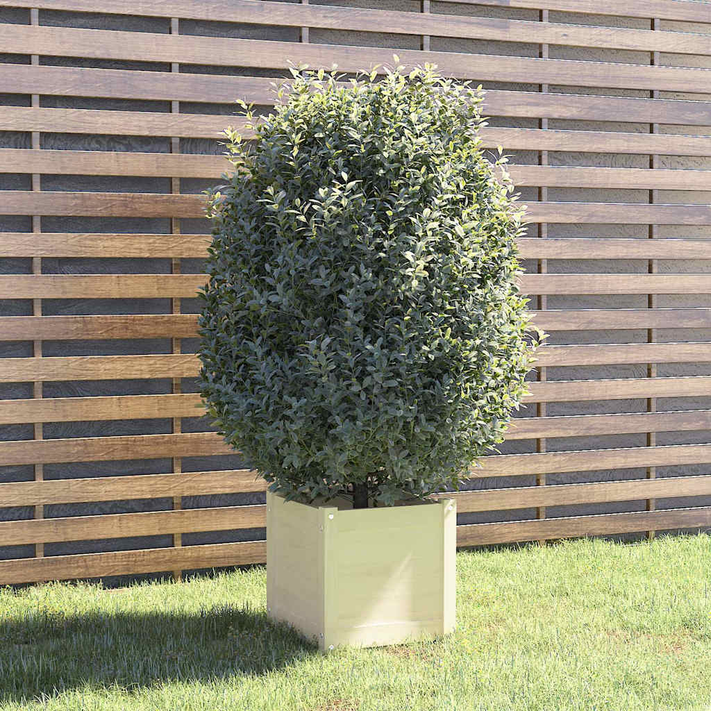 vidaXL Plantenbakken 2 st 40x40x40 cm massief grenenhout