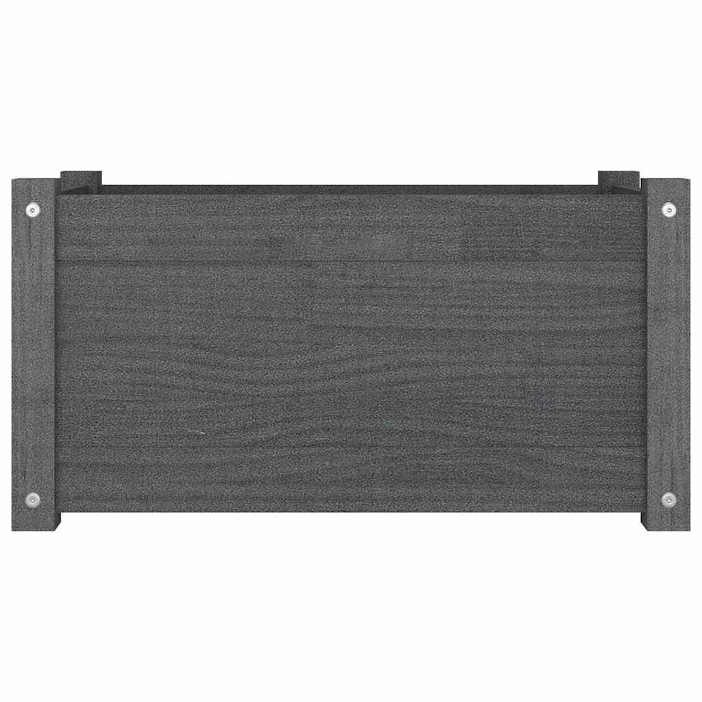 vidaXL Plantenbak 60x31x31 cm massief grenenhout