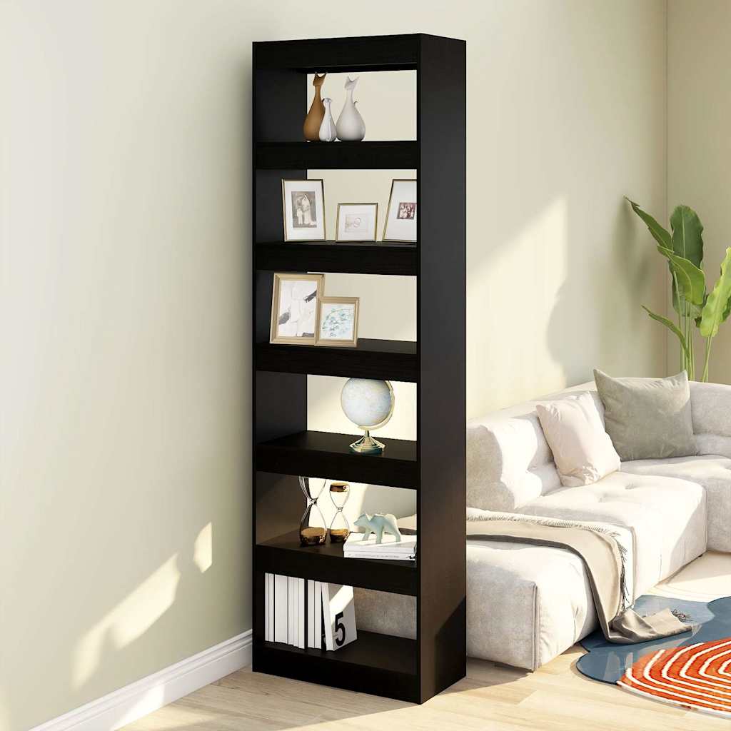 vidaXL Boekenkast/kamerscherm 60x30x198 cm wit