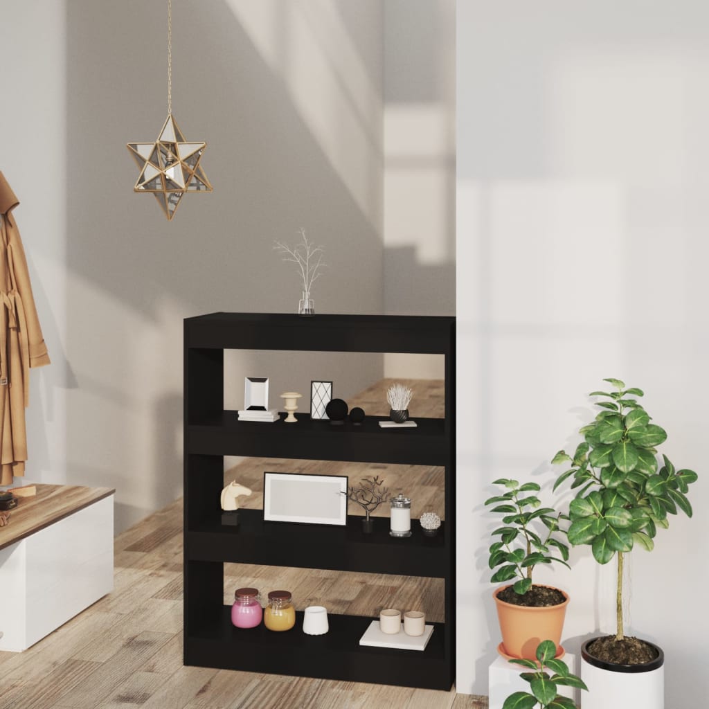 vidaXL Boekenkast/kamerscherm 80x30x103 cm spaanplaat wit