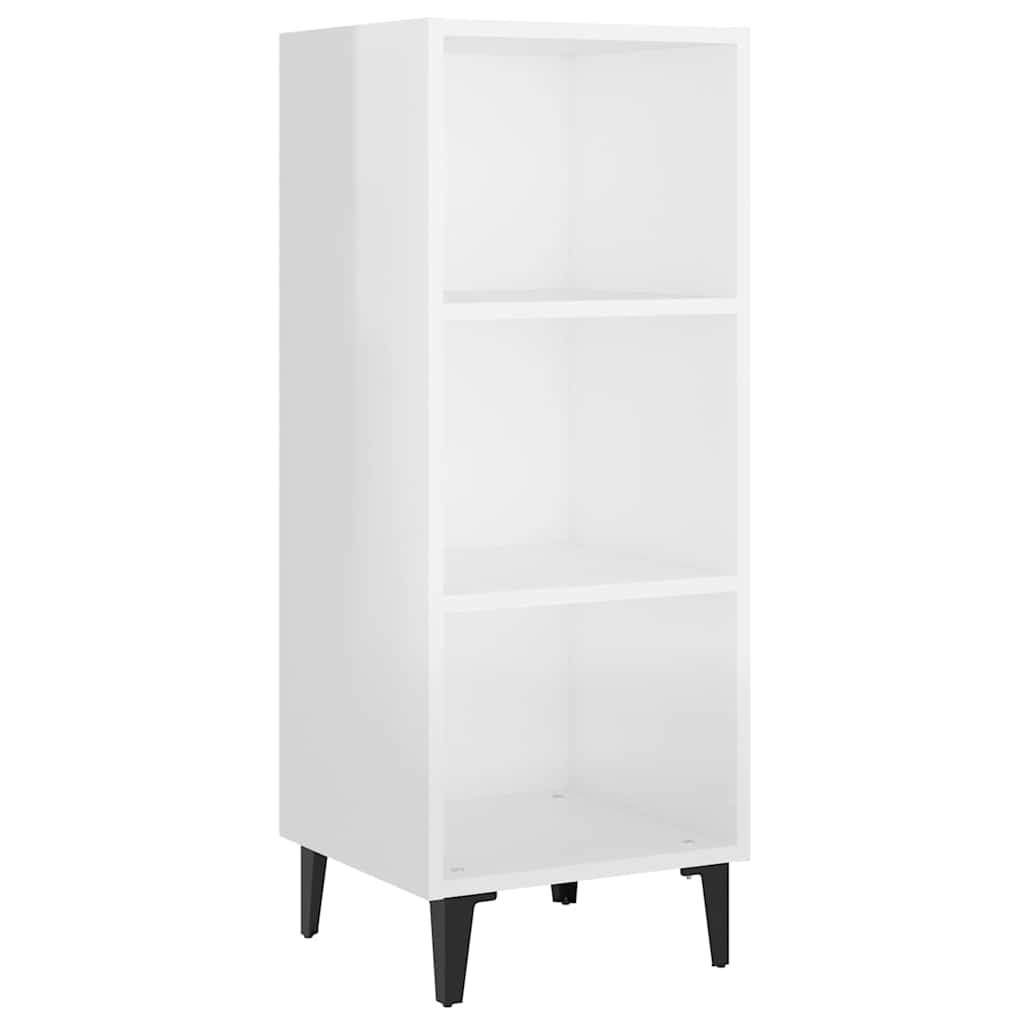 vidaXL Dressoir 34,5x32,5x90 cm bewerkt hout wit