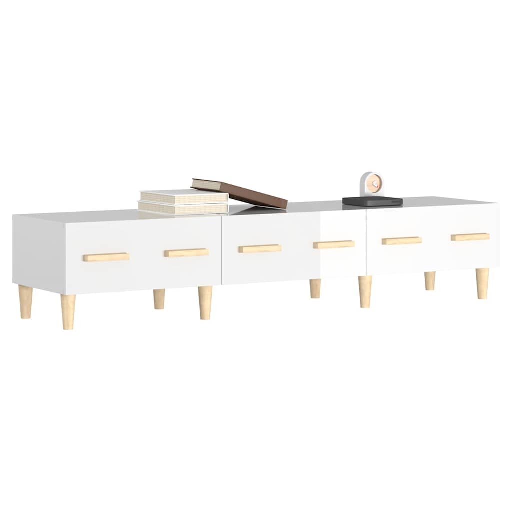 vidaXL Tv-meubel 150x34,5x30 cm bewerkt hout grijs sonoma eikenkleurig