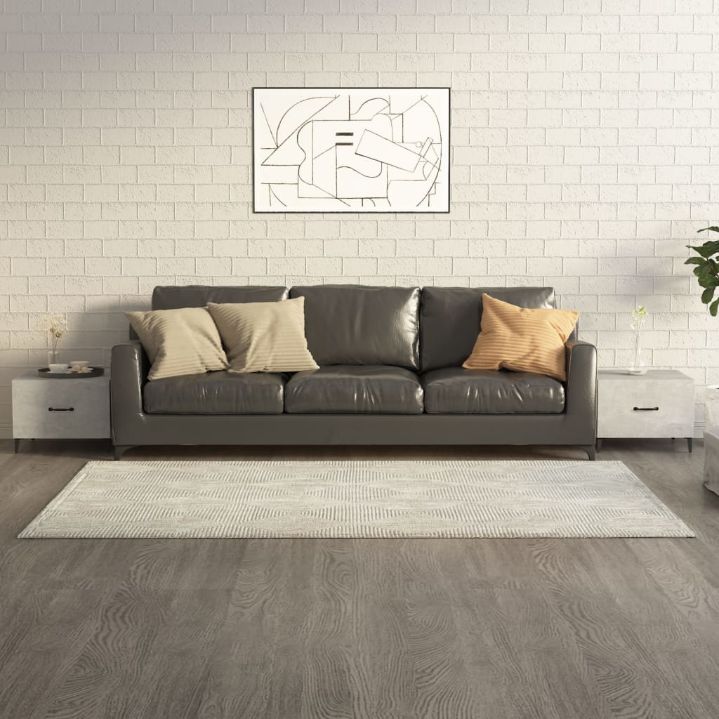 vidaXL Coffee Table with Metal Legs 50x50x40 cm White
