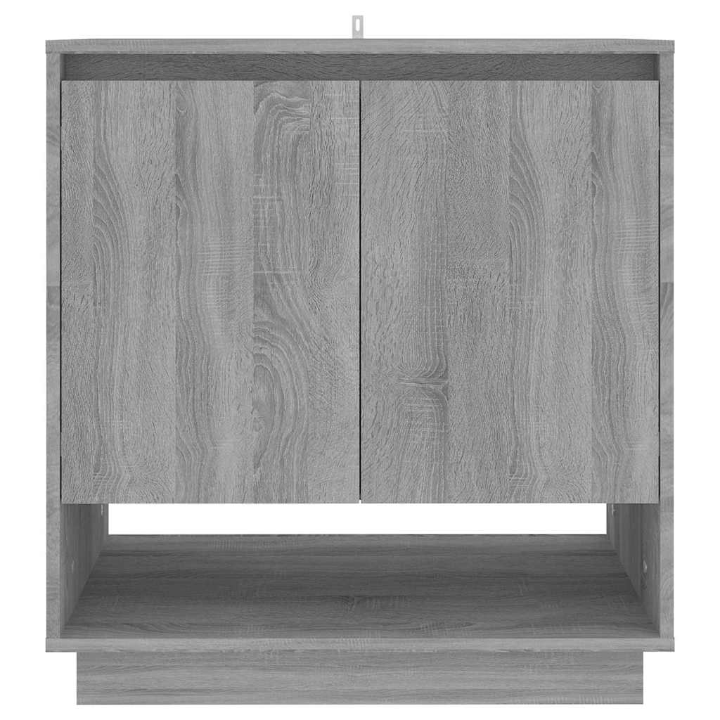 vidaXL Dressoir 70x41x75 cm bewerkt hout wit