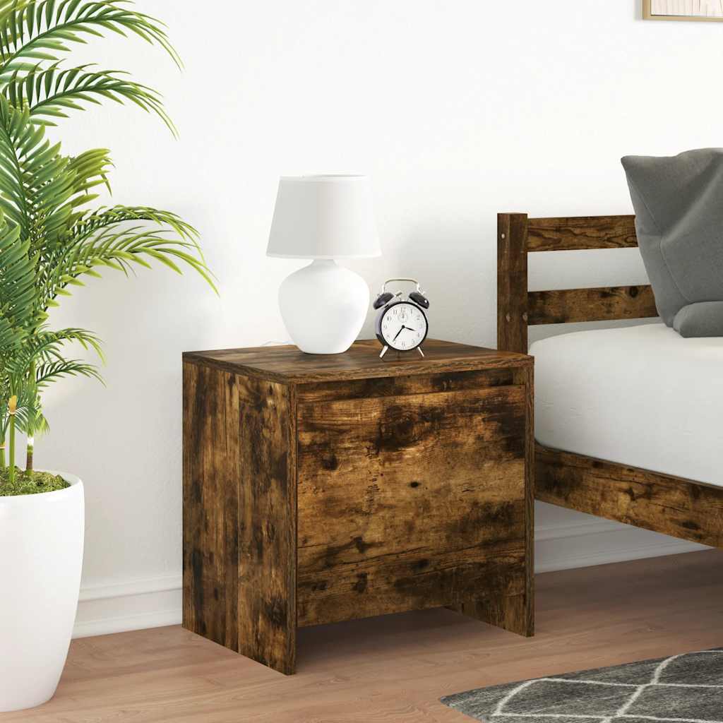 vidaXL Nachtkastje Oudhout 45 x 34 x 44,5 cm Bewerkt hout