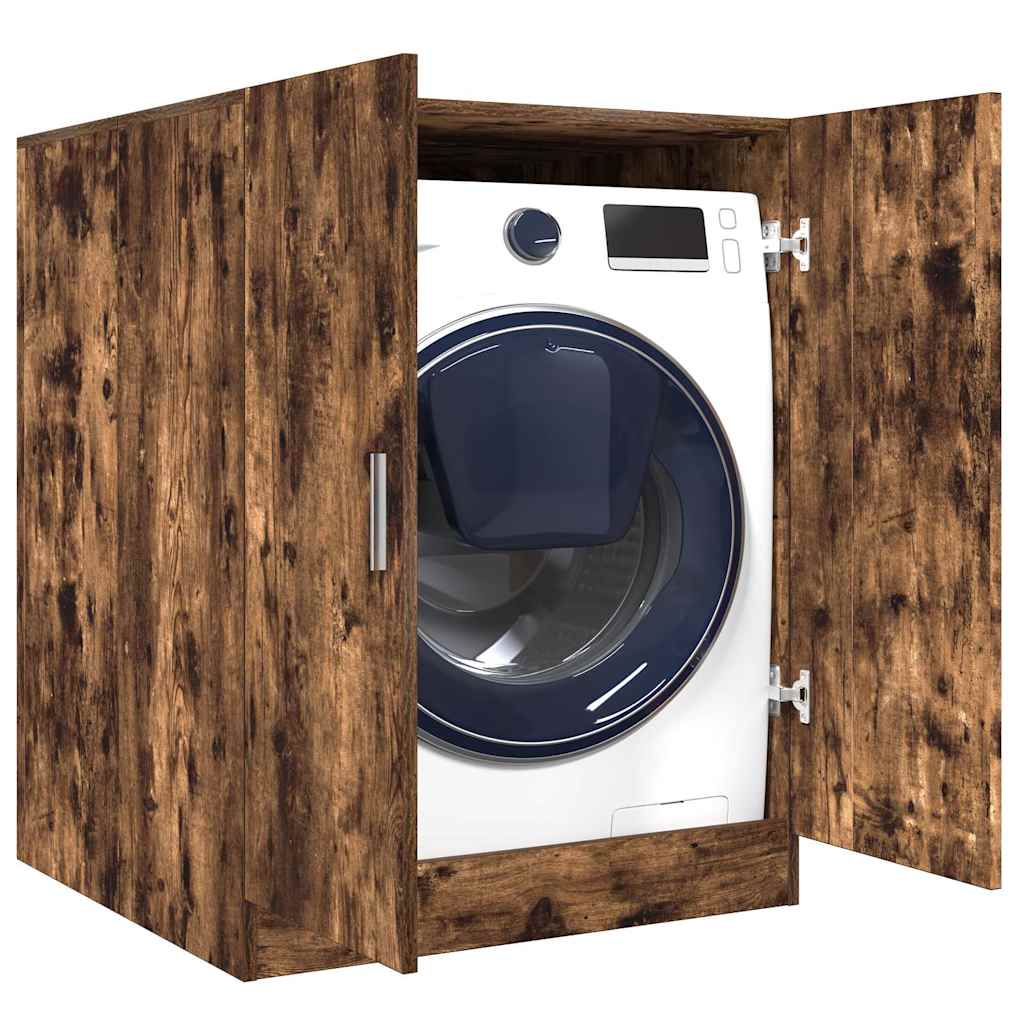 vidaXL Wasmachinekast 71x71,5x91,5 cm wit