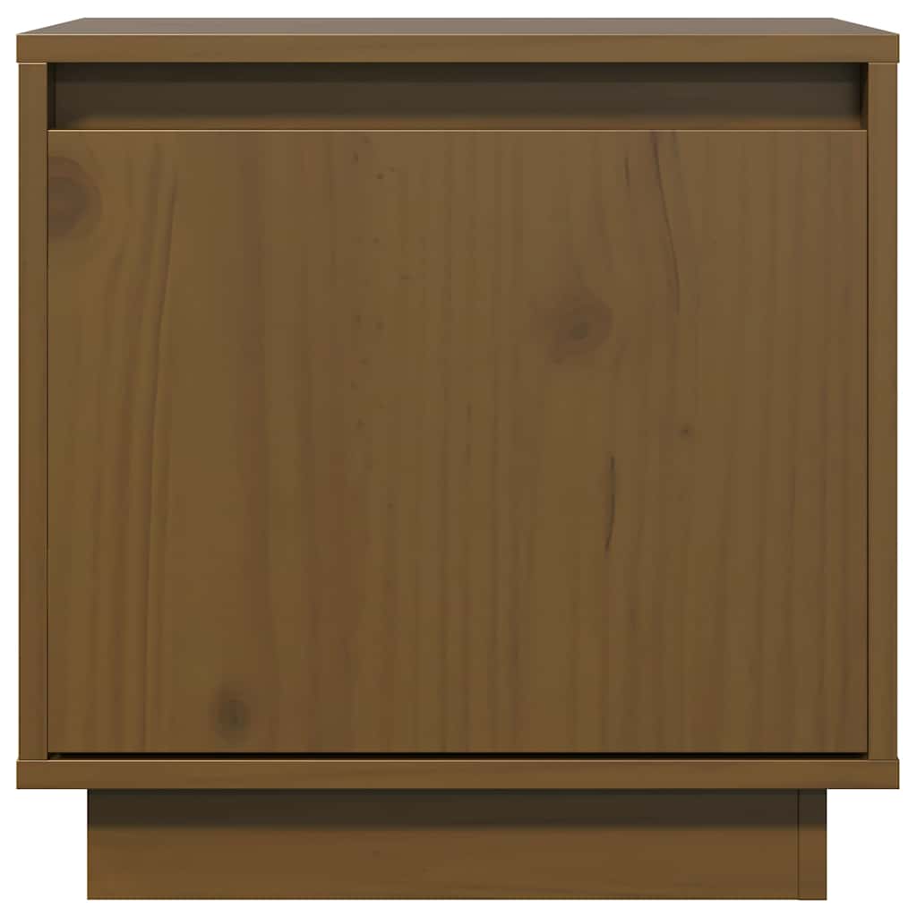 vidaXL Nachtkastjes 2 st 40x30x40 cm massief grenenhout