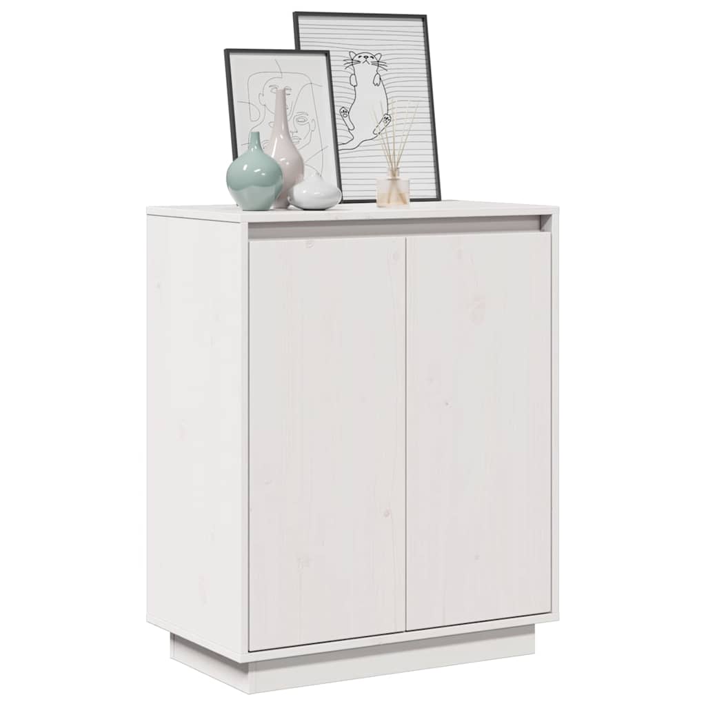vidaXL Dressoir 60x34x75 cm massief grenenhout