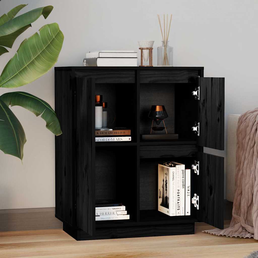 vidaXL Dressoir 60x34x75 cm massief grenenhout