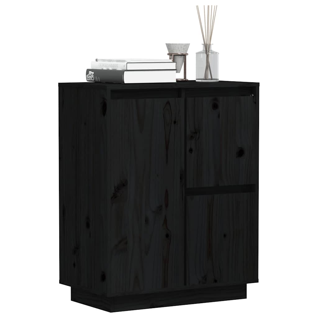 vidaXL Dressoir 60x34x75 cm massief grenenhout