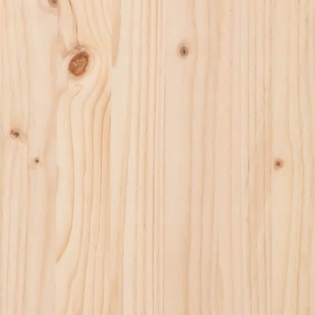 vidaXL Salontafel 40x50x35 cm massief grenenhout