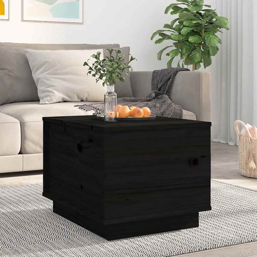 vidaXL Salontafel 40x50x35 cm massief grenenhout