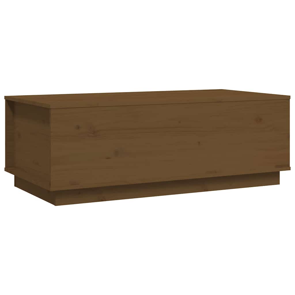 vidaXL Salontafel 100x50x35 cm massief grenenhout