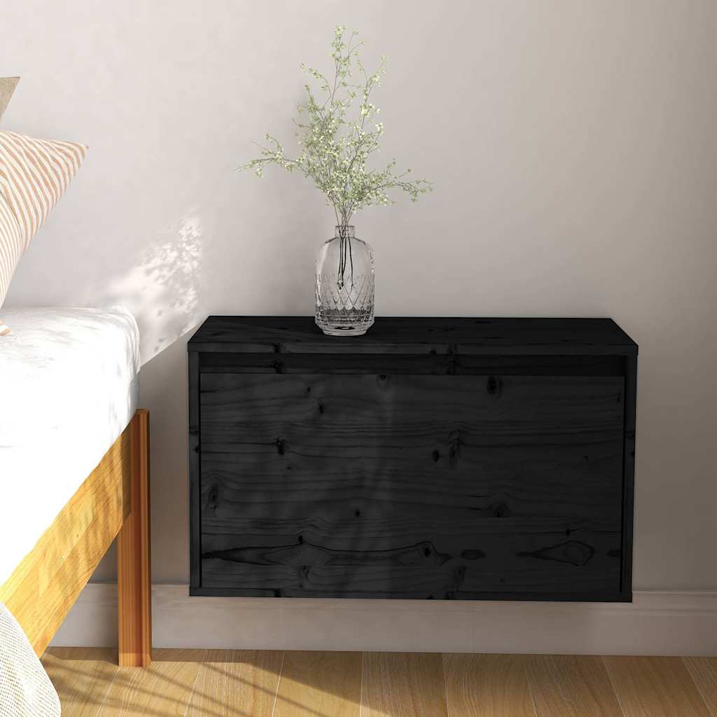 vidaXL Wandkast 60x30x35 cm massief grenenhout