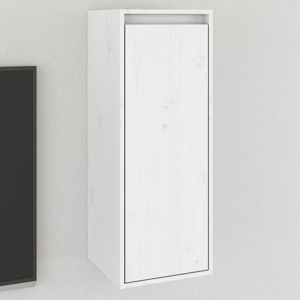 vidaXL Wandkast 30x30x80 cm massief grenenhout