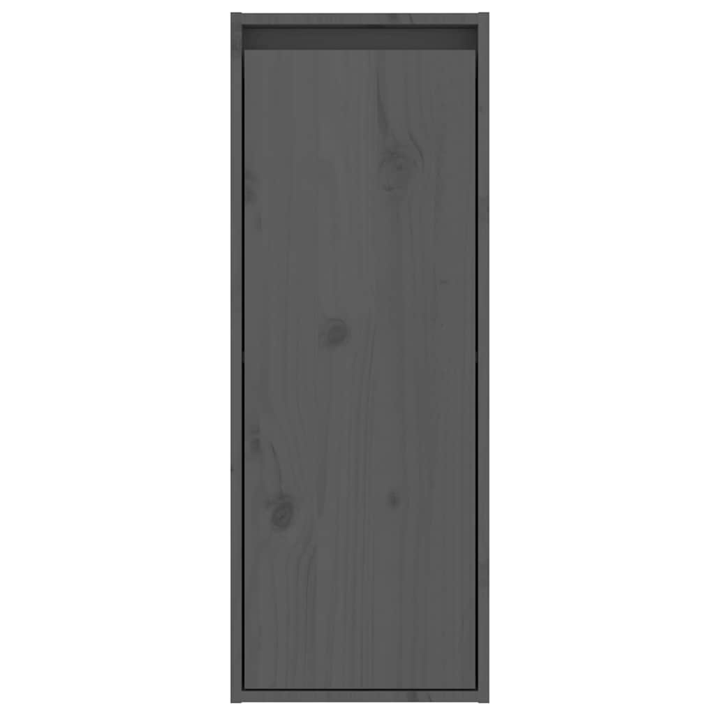 vidaXL Wandkast 30x30x80 cm massief grenenhout
