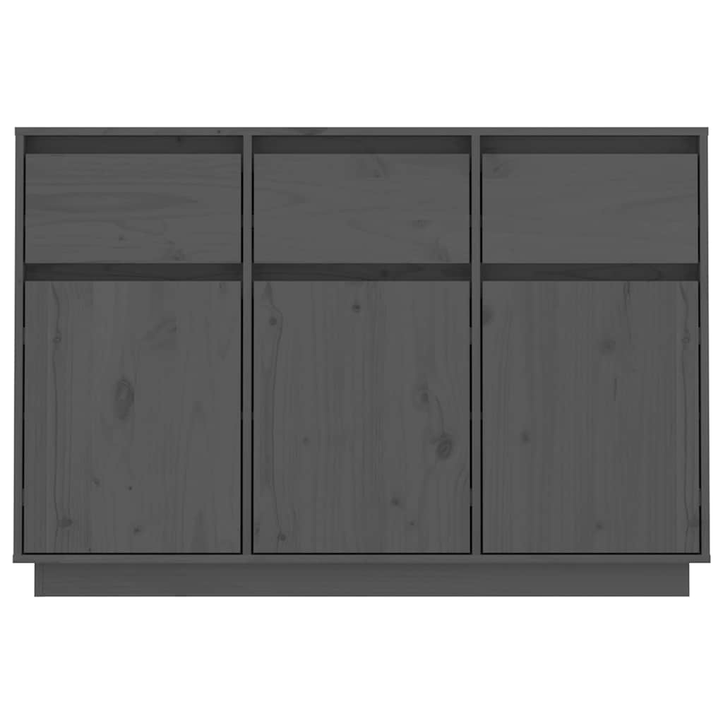 vidaXL Dressoir 110x34x75 cm massief grenenhout