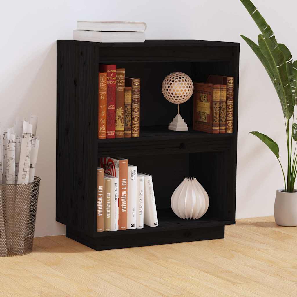 vidaXL Wandkast 60x34x75 cm massief grenenhout