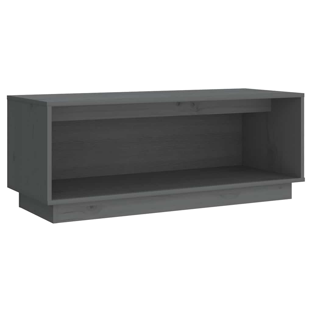 vidaXL TV Cabinet 90x35x35 cm Solid Pine
